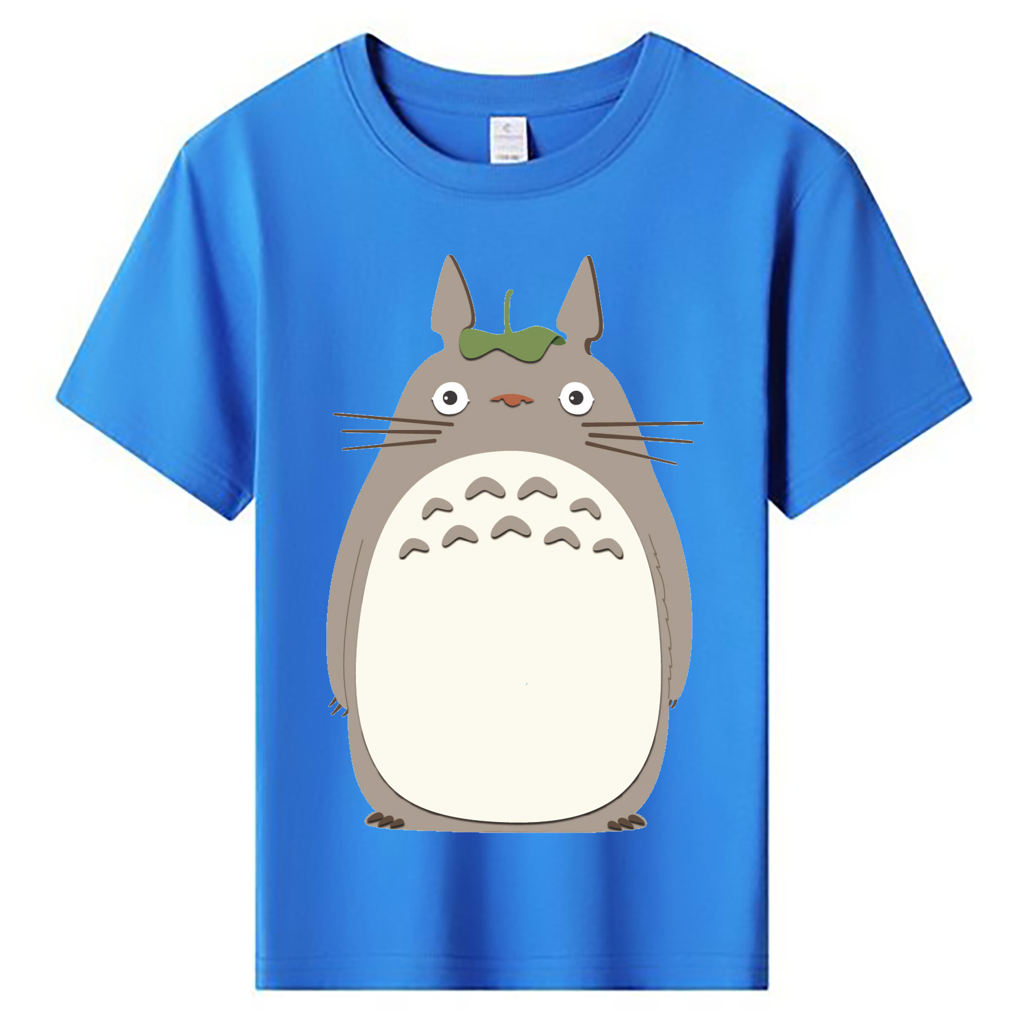 （画像用） となりのトトロ 草壁メイ 草壁サツキ My Neighbor Totoro Satsuki Kusakabe Mei Kusakabe 綿100％キッズTシャツ（フロントプリント）